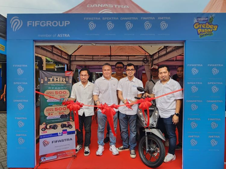 FIFGROUP Grebeg Pasar di Surabaya dengan membeikan kemudahan pembiayaan untuk mendapatkan motor impian