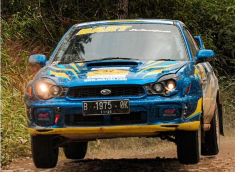 Andalkan Subaru Impreza WRX, perally Andi Yusrizal dengan co-driver Lanang Damatjati dari BART Motorsport siap berkompetisi di kelas M2 Kejurnas Rally 2024