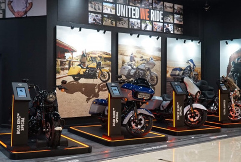 Pop-up store Harley-Davidson dan area lounge, kini ada di Senayan City Mall Jakarta