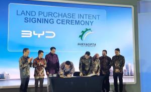 PT BYD Motor Indonesia Tanda Tangani Kerja Sama Pembelian Lahan dengan PT Suryacipta Swadaya untuk Pengembangan Industri EV BYD 