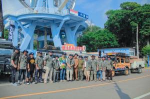 Nol Kilometer Indonesia di Sabang, Menjadi Titik Deklarasi Land Rover Club Palembang Dipimpin Mantan Gubernur