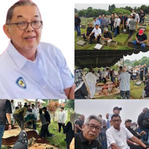 Pemakaman Nurie Salmun di TPU Jeruk Purut Jakarta Selatan Dilayat Banyak Kalangan Balap, Bukti Disayang Teman-Temannya 